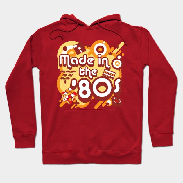 Made In The 80s Hoodie by DetourShirts